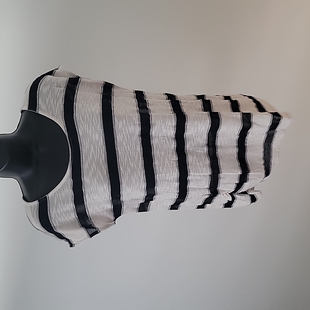 Brand new without tags nautical striped shirt / beach cover up